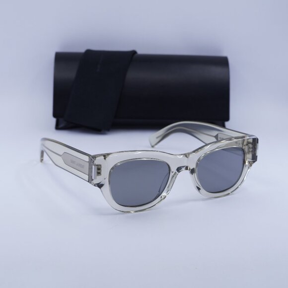 Final Price! Saint Laurent SL573 003 Beige/Silver Sunglasses